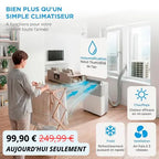 Midea PortaSplit - Refroidit comme une clim fixe, se branche comme un ventilateur